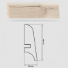Soklová Lišta Swiss Krono FERRUM Sigma P65 - MDF fólia - Dub Corinne (5379) - 65x16x2500 mm