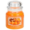 Village Candle Orange Cinnamon 397g - střední vonná svíčka ve skle Pomeranč a skořice