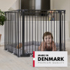 Baby Dan Univerzálna ohrádka BabyDan Carl Pentagon Playpen, čierna 90cm - 350cm