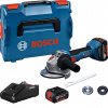 Bosch Akumulátorová uhlová brúska GWS 18V-8, 125 mm, L-Boxx, 2x aku 5 Ah 06019N9003