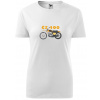 Tričko Farebné CZ 175 400 Farba trička: Biela, Veľkosť: L, Typ: Dámske