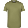 DAIBER JN 8008 / Pánske tričko z bio bavlny - khaki XXL