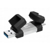 Pendrive Silicon Power Mobile C51 256 GB USB 3.0, USB 3.2 strieborný