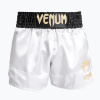 Pánske tréningové šortky Venum Classic Muay Thai white/gold/black