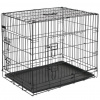 zahrada-XL @Pet Klietka/prepravka pre psa, kov 92,5x57,5x64 cm, čierna 15003 413720