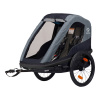 HAMAX Avenida One - jednomiestny vozík za bicykel vr. ramená + kočíkový set Blue, odpružený 31x69x102 modrá