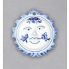 Cibulák – Vianočná ozdoba – slniečko 9,5 cm – originál cibuľový porcelán 1. akosť