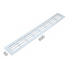 SRL - ALFA vetracia mriežka 60 x 600 mm Dĺžka: 600 mm, Šírka: 60 mm BIL - biela lesklá (RAL 9010)