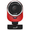 Genius Full HD Webkamera QCam 6000, 1920x1080, USB 2.0, červená, Windows 7 a vyššia, FULL