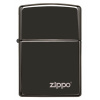 Zapaľovač Zippo 26332 High Polish Black Zippo Logo