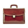 Kožená pánska aktovka z koňaku Gregorio 202 40 x 28 x 14 cm