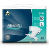ATTENDS Slip Regular 10 L plienkové nohavičky, savosť 3699 ml, obvod bokov 100-150 cm, 1x26 ks