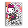 Obraz na plátne obdĺžnik - OB1619 - Hello Kitty 100cm x 75cm - O1