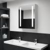 LED kúpeľňová zrkadlová skrinka 50x13x70 cm-ForU-285117
