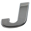 Chrómové písmeno J