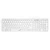 Genius Slimstar 126 Klávesnice, drátová, CZ+SK layout, Copilot klávesa, USB,tenká, bílá 31310017427