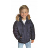 Detská bunda - Bunda mladého štýlu 104 (Zimná bunda G58Z8 Classic dlhšia zadná časť 122/128)