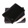 Peňaženka - A -art Wallet Prírodná koža čierna unisex - Unisex Product (Kožený krb peňaženky, zastávka pekla RFID)