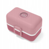 MonBento svačinový box Tresor Pink Blush bordo
