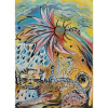 Okamih ,chvíľa prekvapenia- Mgr. Zuzana Čarnoká,originálny,ručne maľovaný obraz XL (do veľkosti 150x150cm) Viac farieb