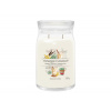 Yankee Candle Aromatická svíčka Signature sklo velké Sweet Vanilla Horchata 567 g