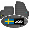 Volvo XC60 2008-2017 Koberce MOTOHOBBY PREDNÉ + EMBLEMAT