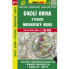 Okolí Brna - východ, Moravský kras - turistická mapa č. 452