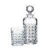 Bohemia Crystal Whisky set Diamond 99999/9/99T41/246 (set 1 karafa + 6 poháre)