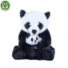 Eco-Friendly Rappa panda s mládětem 27 cm