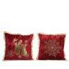 Vankúš - Sada vianočných dekoratívnych vianočných vankúšov elegantné (24H sada vianočných dekoratívnych vankúšov elegantná)