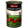 Animonda Grancarno Adult hovädzie, kačacie srdce 400g