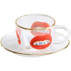 Šálka na espresso s podšálka TOILETPAPER SHIT 50 ml, Seletti