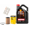 Olejový filter Filtron OE 688 + Olej Motul 5W30 Audi Seat Škoda VW 1.6 2.0 TDI