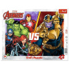 Trefl Puzzle Rámčekové 25 - Neporaziteľný tím Avengerov / Disney Marvel The Avengers