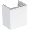 Geberit iCon - Umývadlová skrinka, 370x415x279 mm, 1 dvierka, pánty vpravo, lesklá biela 502.300.01.2