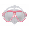 Šnorchlovací set 3 v 1, DETSKÝ, RUŽOVÝ, obsahuje masku, plutvy a šnorchel