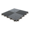 Maxton Floor modulárna plastová podlaha, dlaždice 33,3 cm × 33,3 cm, farba tmavosivá