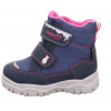 Superfit zimné topánky Husky1 Blau/Pink 1-006047-8010 s membránou Veľkosť: 23