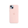 Apple Silicone Case s MagSafe pro iPhone 14 Plus - křídově růžový MPT73ZM/A