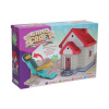Kinetický piesok sada na stavbu z tehličiek Dom 750g