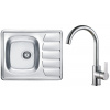 Set Alveus (dřez Zoom 10 Natur + baterie Tonia Chrom) SETA25320