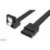 AKASA - Proslim SATA kabel 90° - 50 cm AK-CBSA09-05BK