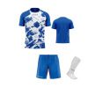 Futbalová sada Givova Kit Art pre celé mužstvo, od 12 ks, modrá/ biela počet ks v sade: 20 hráčskych setov