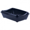 Toaleta MC Economy s okrajom 42x31x13cm modrá
