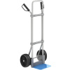Hliníková rudla na vrecia ,lopata š x h 280 x 250 mm, modrá EUROKRAFTpro