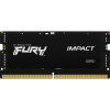 Kingston FURY Impact SO-DIMM DDR5/32GB/ 4800MHz/CL38/1x32GB/Black KF548S38IB-32