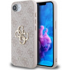 Guess PU 4G Metal Logo kryt pre iPhone SE4, ružový 57983124495