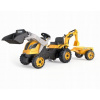 Smoby Traktor s bagrom a nakladačom Builder Max s vlekom na šliapanie