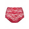 Dámske nohavičky LingaDore 1400B-2 High brief Farba: Červená, Veľkosť: L