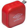 Umbro prenosný mini reproduktor / bezdrôtový / 400 mAh / 3 W / Bluetooth 5.0 / červený